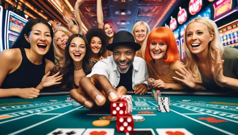 A vibrant display of various ph365 casino games, including slot machine reels, live dealer tables, and sports betting interfaces, highlighting the diverse entertainment options.